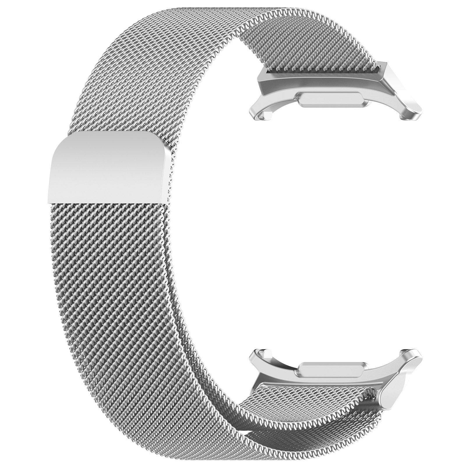 For Samsung Galaxy Watch Ultra 47mm Milan Magnetic Metal Steel Watch Band(Silver)