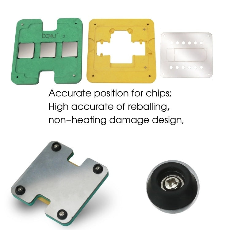 3D BGA CPU Tin Planting Mesh Motherboard Repair Tin Planting Table For IPhone A11