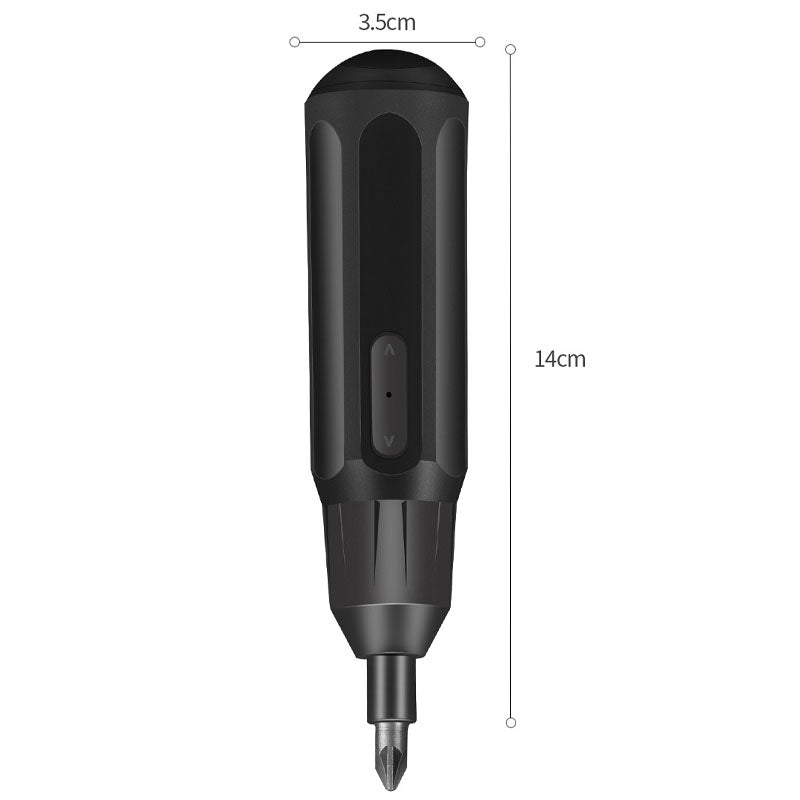3.6V Electric Screwdriver Manual Automatic Integrated Multi-Function Charging Screwdriver Set, Classification: Aluminum Box Package