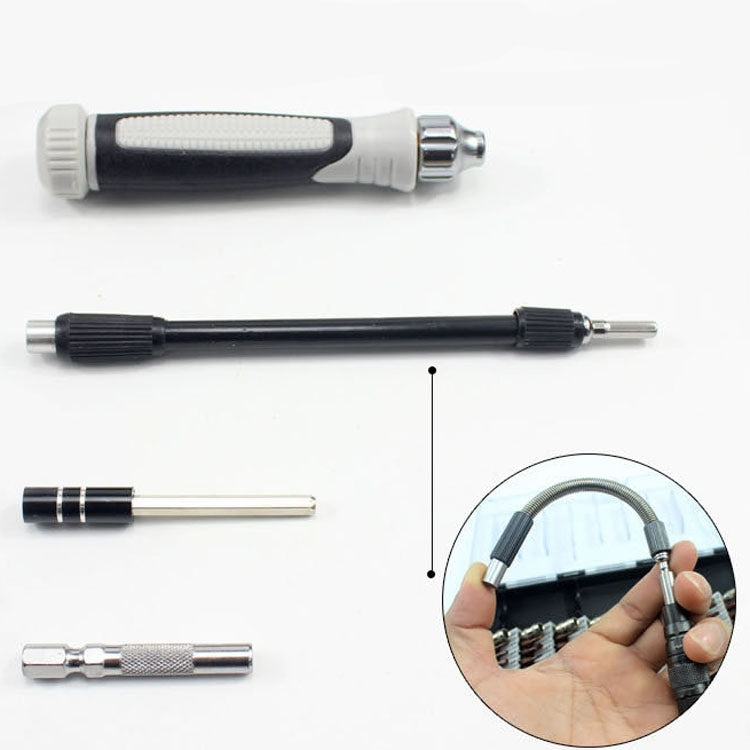 60 in 1 S2 Mobile Phone Notebook Computer Disassembly Tool Repair Phillips Screwdriver Black