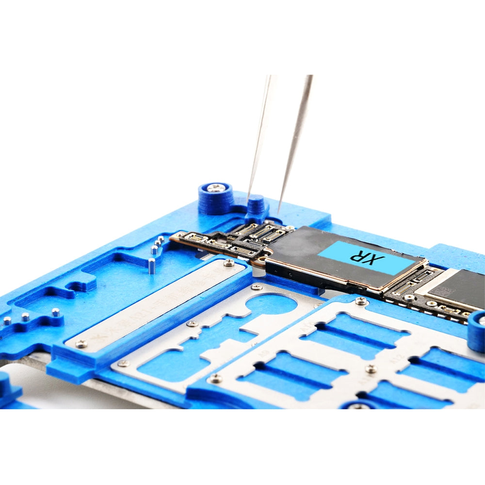 A21+ 12 in 1 Chip Fixture Repair Board PCB Holder For IPhone XR / 8 / 6 / 6S / 6S Plus / 5S / 5C