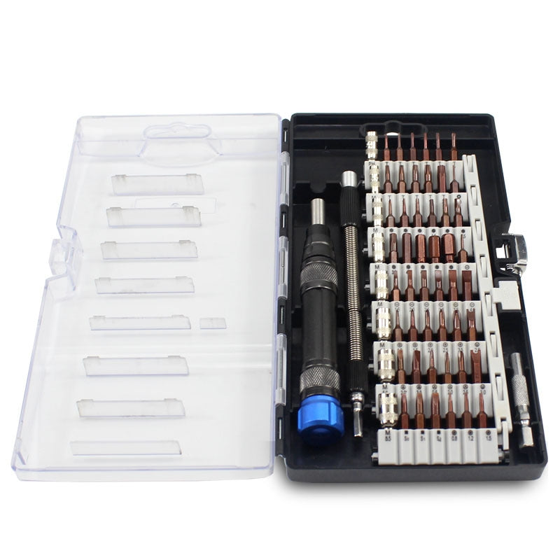 60 In 1 Screwdriver Set Combination Upgraded Mobile Phone Computer Repair Disassembly Tool  Black