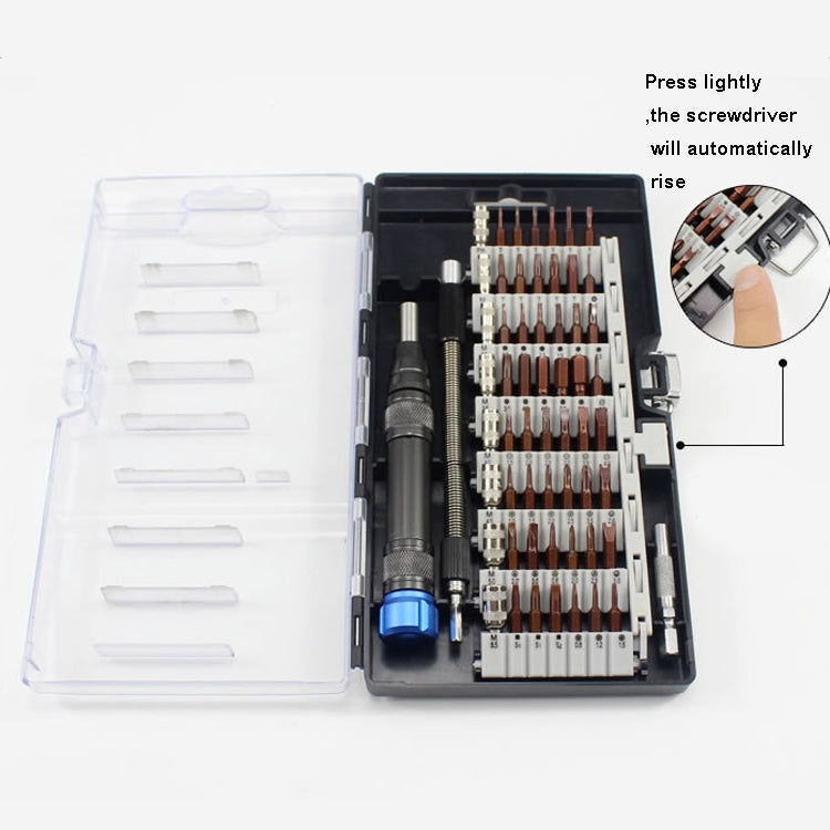 60 In 1 Screwdriver Set Combination Upgraded Mobile Phone Computer Repair Disassembly Tool  Black