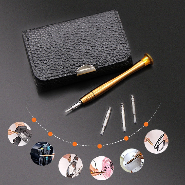 25 In 1 Multi-Purpose Leather Case Manual Screwdriver Batch Set Mobile Phone Notebook Repair Tool With Magnetic