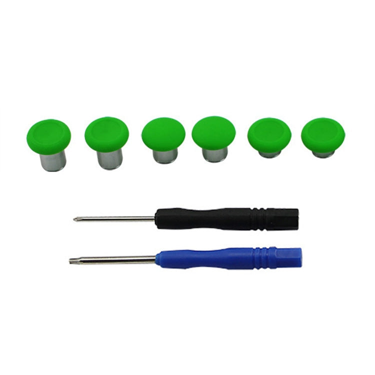 6 PCS Button Accessories For PS4 / Switch / Xbox One Green