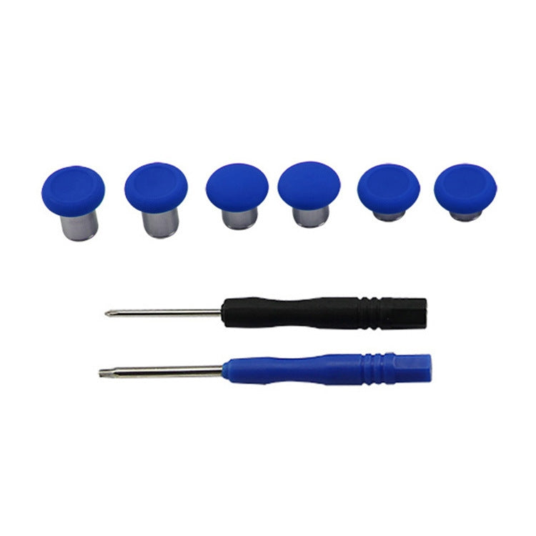 6 PCS Button Accessories For PS4 / Switch / Xbox One Blue