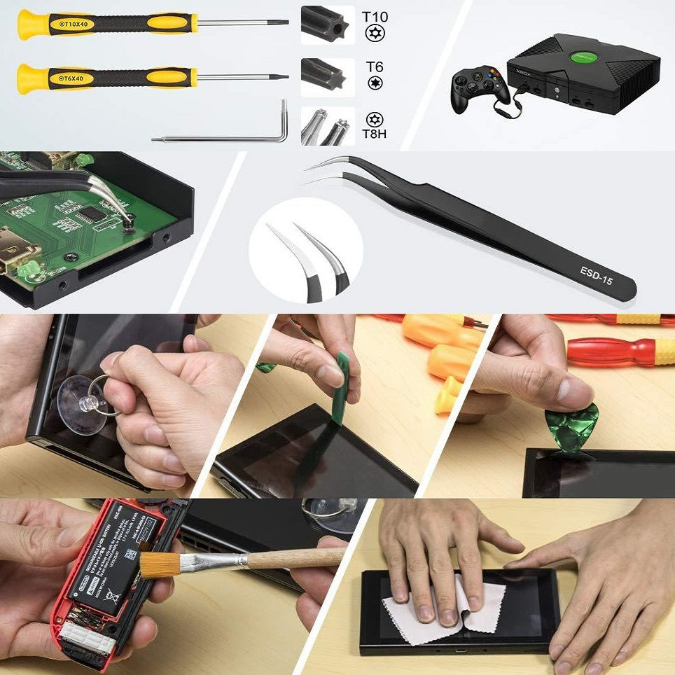 17 In 1 Game Console Repair Screwdriver Tool Set For NS Switch, Series: 17 In 1  2