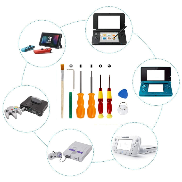 9 In 1 Game Console Disassembly Repair Tool Screwdriver Tool For Nintendo Switch