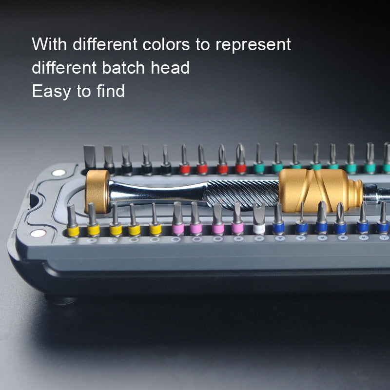 37 In 1 Aluminum Glasses Screwdriver Set Computer Watch Dismantling Repair Tools