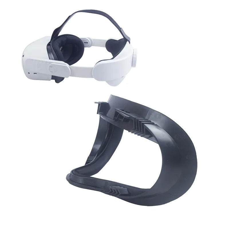 For Meta  Quest 2 VR Headset Anti-sweat Eye Mask VR Facial Interface Bracket Cover(Black)