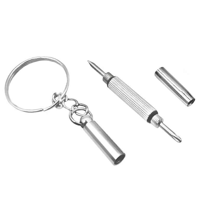 3 In 1 Watch Repair Mini Screwdriver Multifunctional Eyeglass Repair Screwdriver Plastic Handle