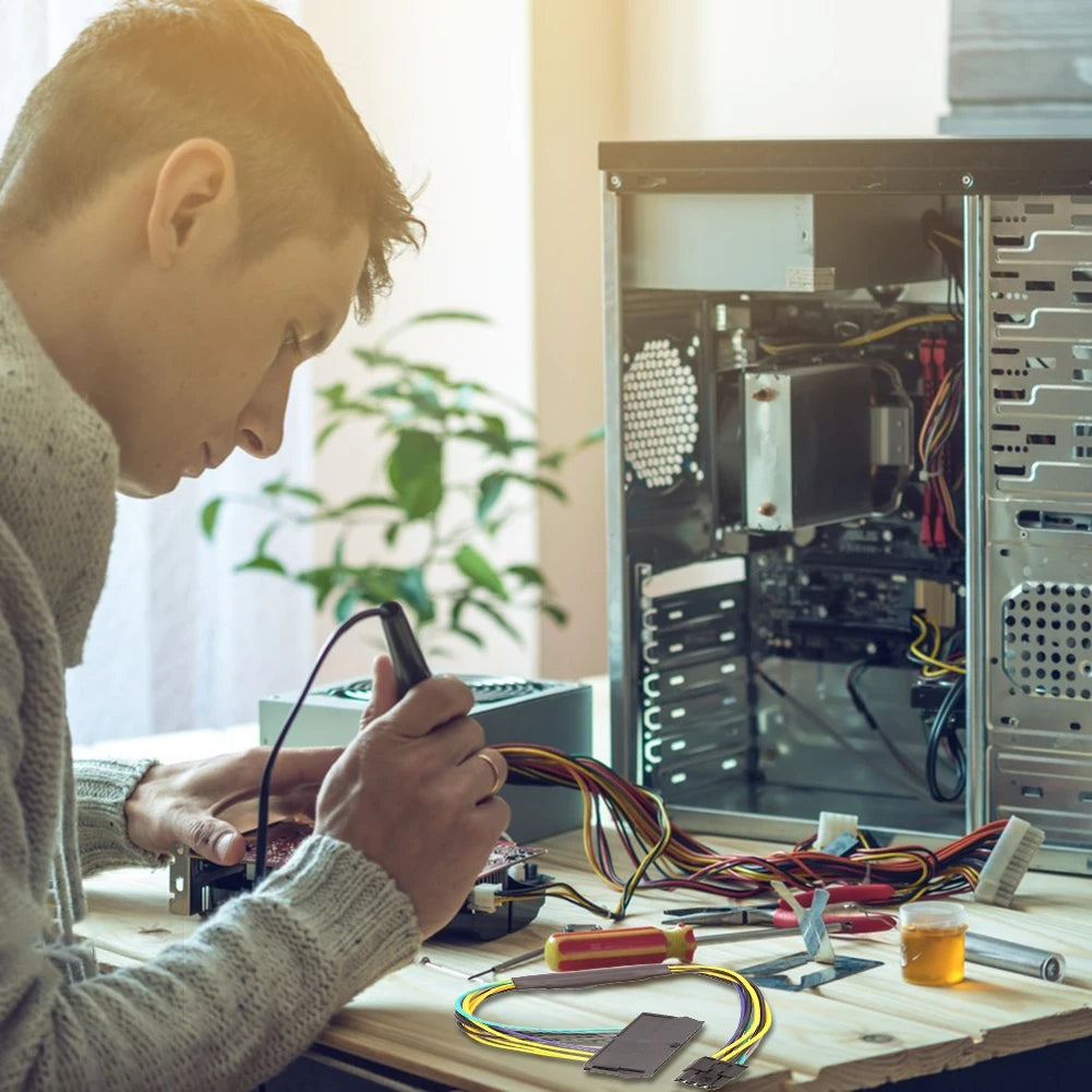 For DELL Optiplex 3020/7020/9020 8-Pin Power Cord ATX 24P To 8P Cable 30cm