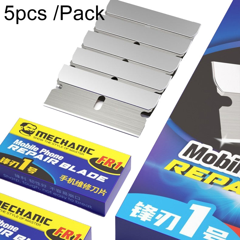 5pcs /Pack Screen Repair Small Blade Ultra-thin Carbon Steel Sharp Edge