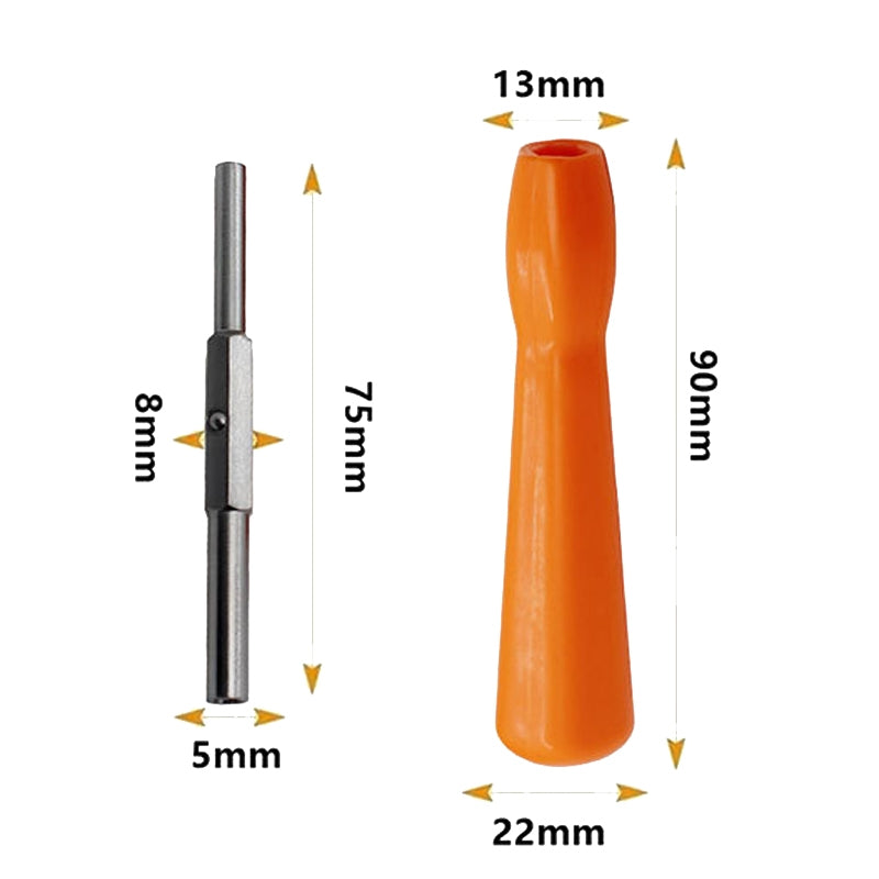 3.8mm/4.5mm 2 In 1 For GBA/NGC/N64/SFC/Wii Game Console Disassembly Tool Screwdriver Socket