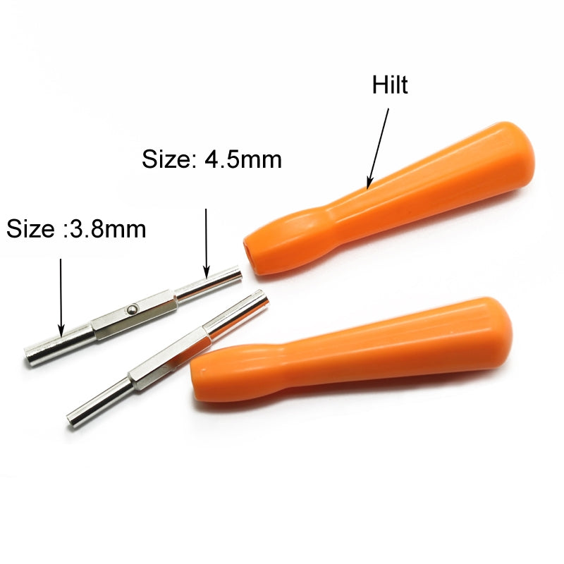 3.8mm/4.5mm 2 In 1 For GBA/NGC/N64/SFC/Wii Game Console Disassembly Tool Screwdriver Socket