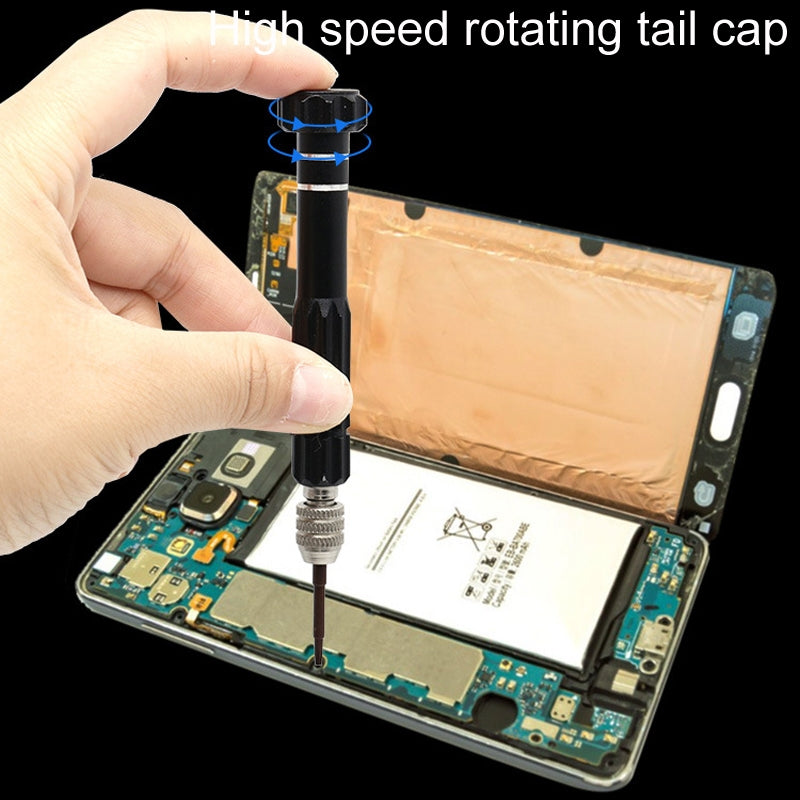 5 In 1 Aluminum Alloy Screwdriver Cell Phone Disassembly And Repair Tools Green