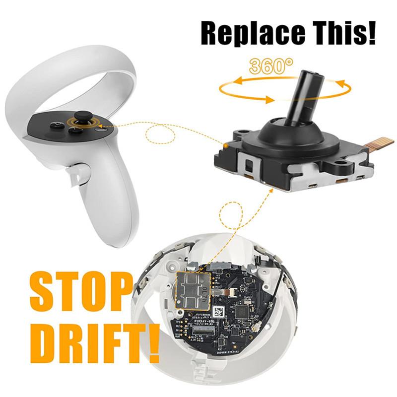 13 In 1  For Meta Quest 2 Repair Tool Set Handle Joystick Replacement Parts