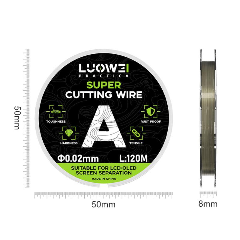 120M Cell Phone LCD Screen Separation Line High Hardness Cutting Diamond Wire, Spec: A 0.02mm
