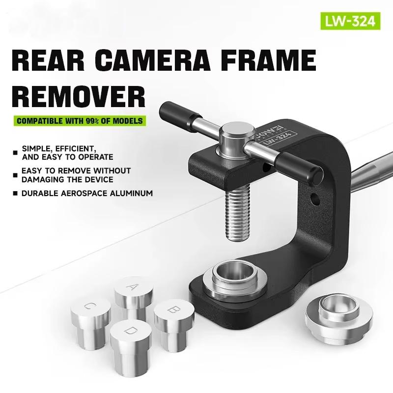 For iPhone Series LW-324 Camera Frame Remover Remove Cell Phone Rear Camera Without Grinding Damage