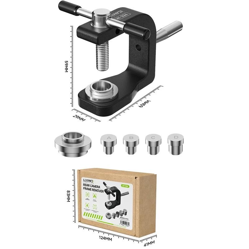 For iPhone Series LW-324 Camera Frame Remover Remove Cell Phone Rear Camera Without Grinding Damage