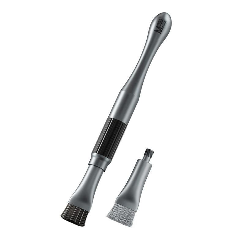 2 In 1 Stiffened Cylinder Short Brush Cell Phone Repair Motherboard Cleaning Brush