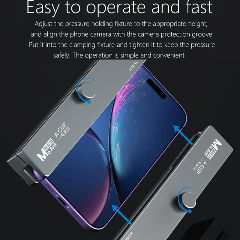 2 In 1 Mobile Phone Flat Panel Screen Fixed Pressure Holding Fixture