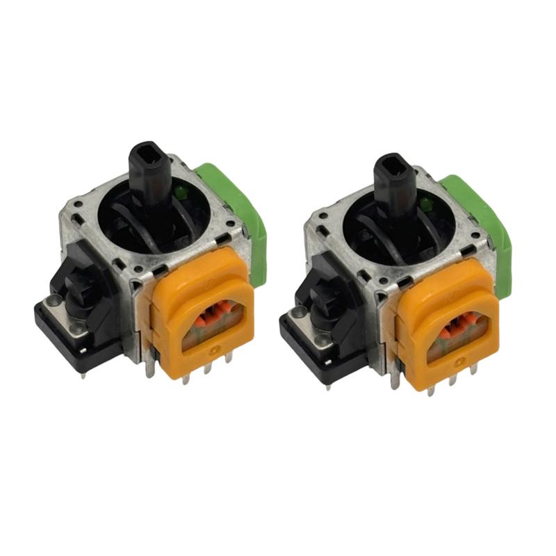 2pcs For PS4 High Precision Adjustable Hall Electromagnetic Joystick IC Rocker Accessories