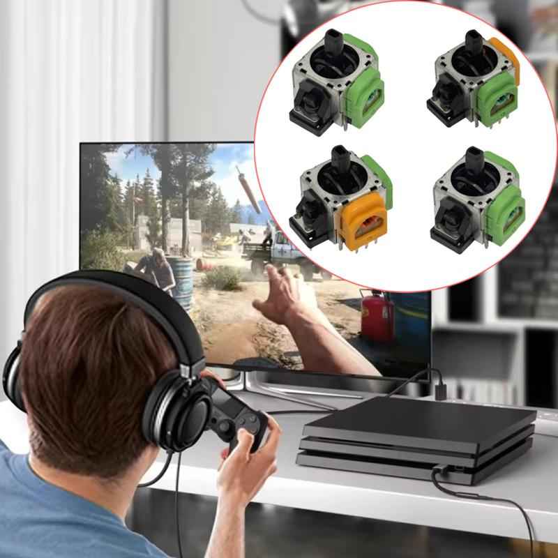 2pcs For XBOX High Precision Adjustable Hall Electromagnetic Joystick IC Rocker Accessories