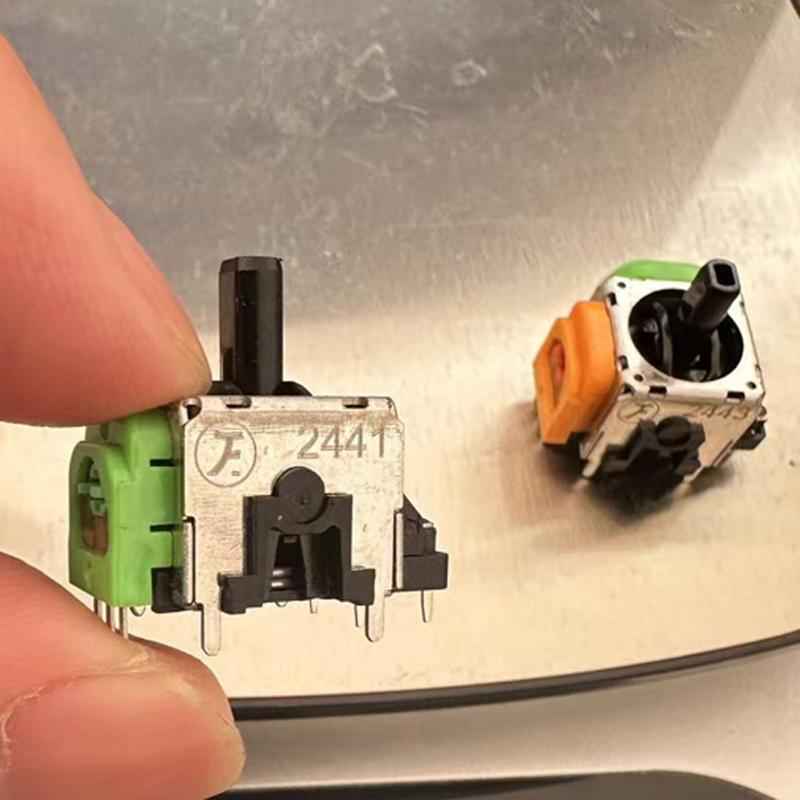 2pcs For XBOX High Precision Adjustable Hall Electromagnetic Joystick IC Rocker Accessories