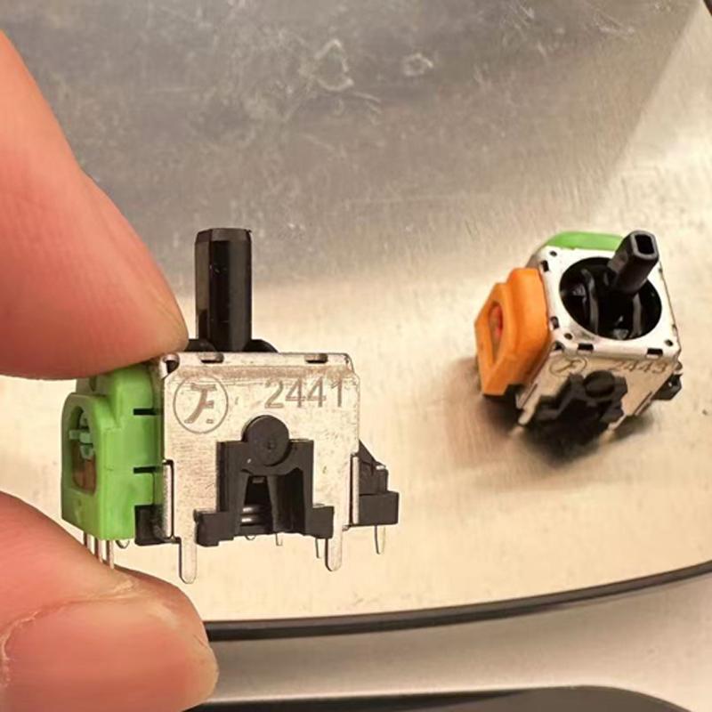 2pcs For XBOX High Precision Adjustable Hall Electromagnetic Joystick IC Rocker Accessories