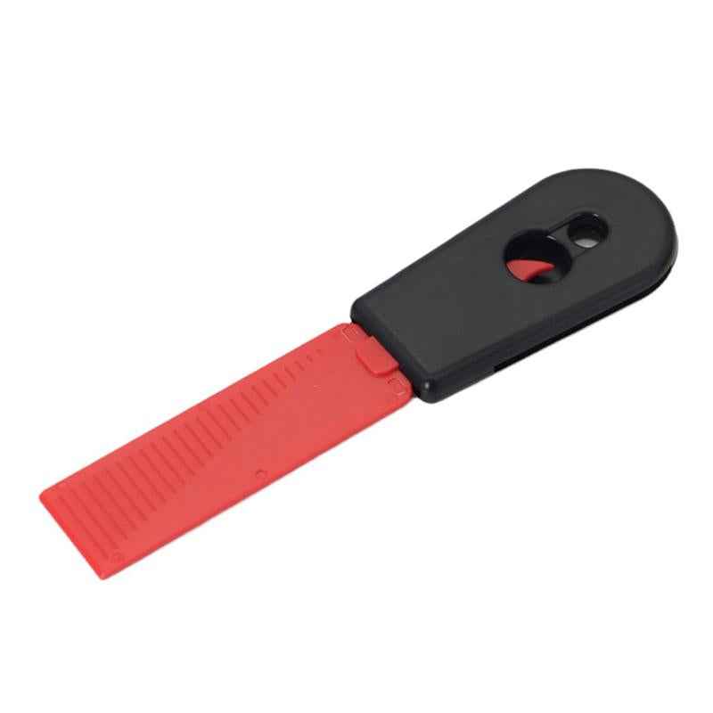 2 In 1 Cleaning Scraper Sticker Tool Household Cleaning Scrubber Red