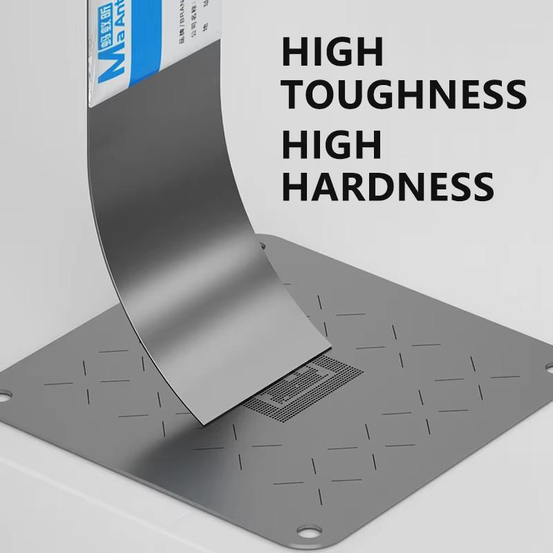 Flat Solder Paste Scraper Tin Paste Remover Blade Stainless Steel Scraper Tin Removal Tool