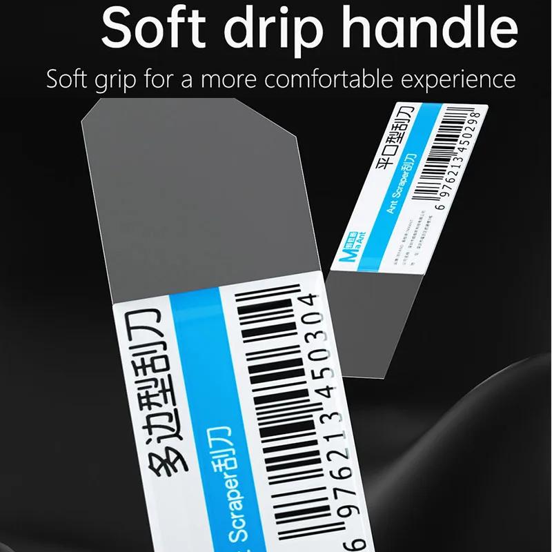 Flat Solder Paste Scraper Tin Paste Remover Blade Stainless Steel Scraper Tin Removal Tool