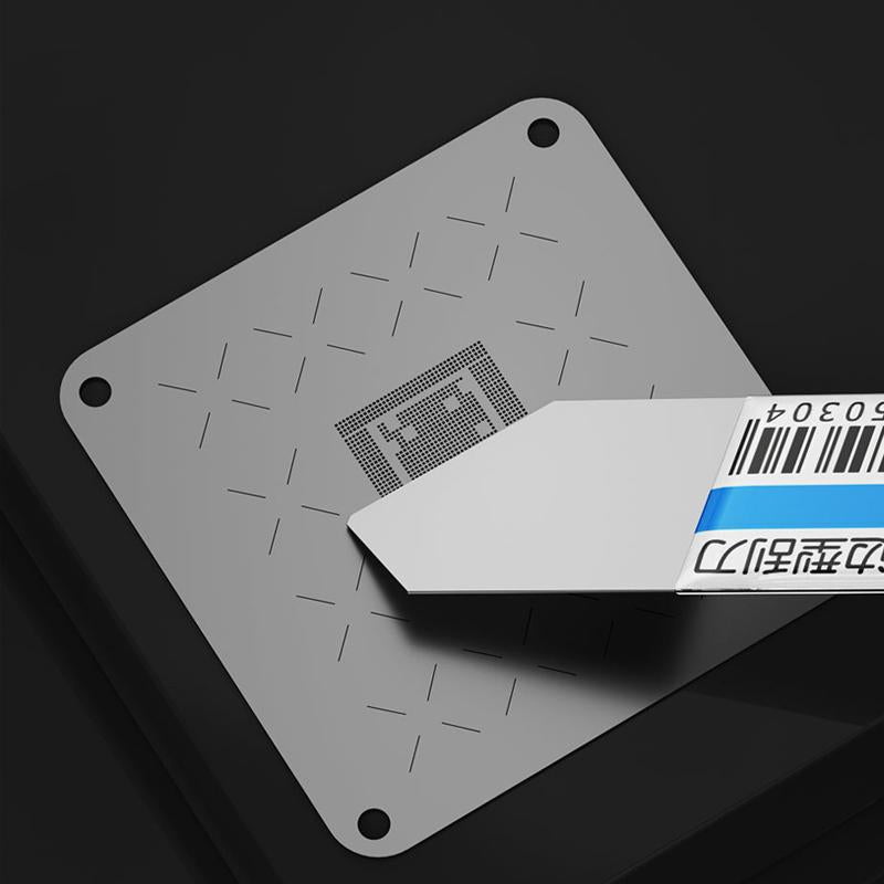 Flat Solder Paste Scraper Tin Paste Remover Blade Stainless Steel Scraper Tin Removal Tool