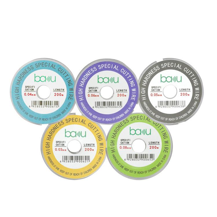 0.08mm 200m/329ft Carbon Steel Screen Separator Cutting Wire for Smartphone & Tablet LCD Screen Repair