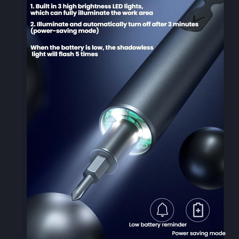 29 in 1 Electric Screwdriver Set With USB Multi-function Mini Charging Station