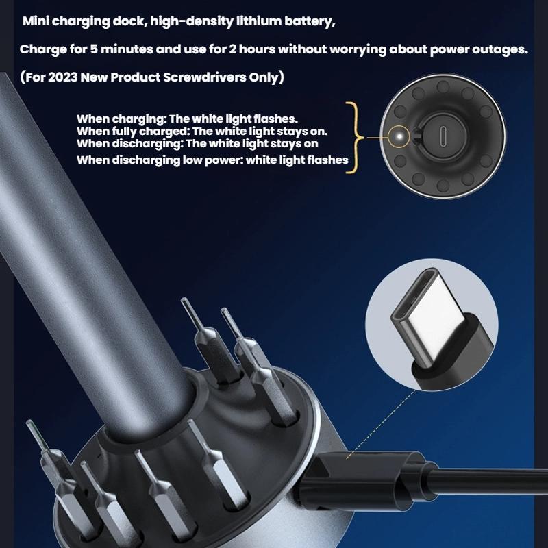 29 in 1 Electric Screwdriver Set With USB Multi-function Mini Charging Station