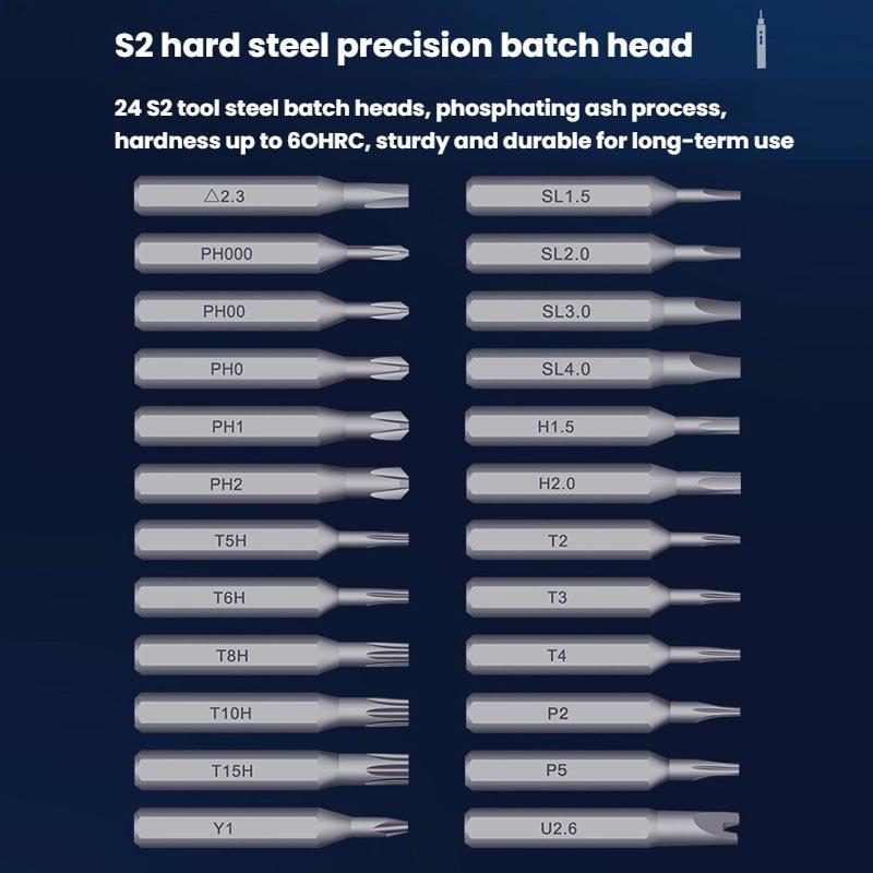 29 in 1 Electric Screwdriver Set With USB Multi-function Mini Charging Station