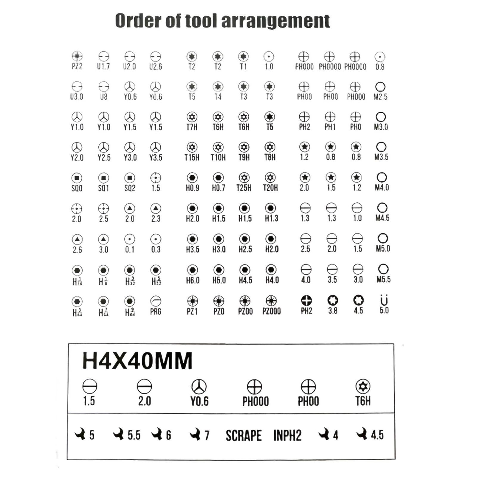 128-In-1 Precision Screwdriver Set With Roll-Up Case Magnetic Repair Tool Kit