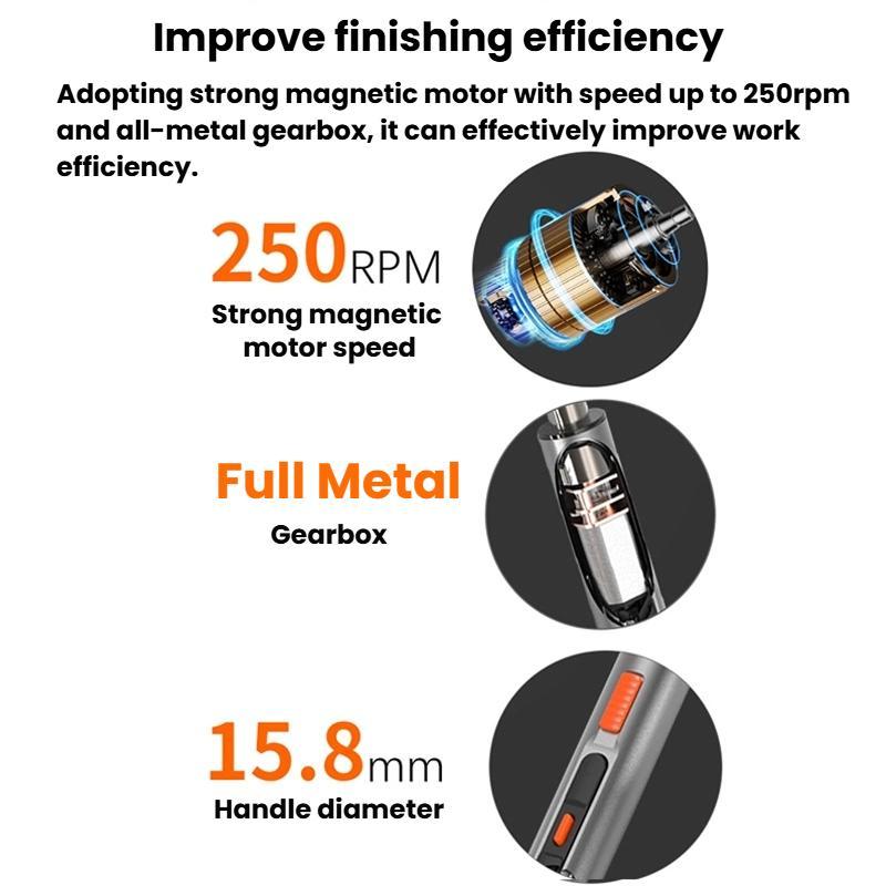 CS0706A Rechargeable Electric Precision Screwdriver Set