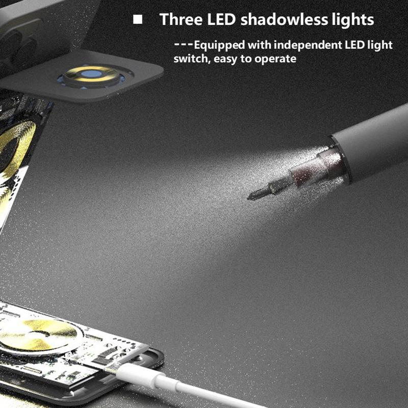 CS0702A 37pcs Mini Electric Screwdriver Set For Mobile Phone Repair