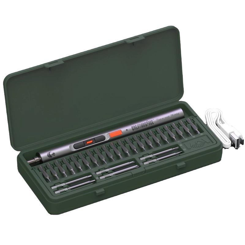 CS0701A 29pcs High-Torque Mini Electric Screwdriver Set