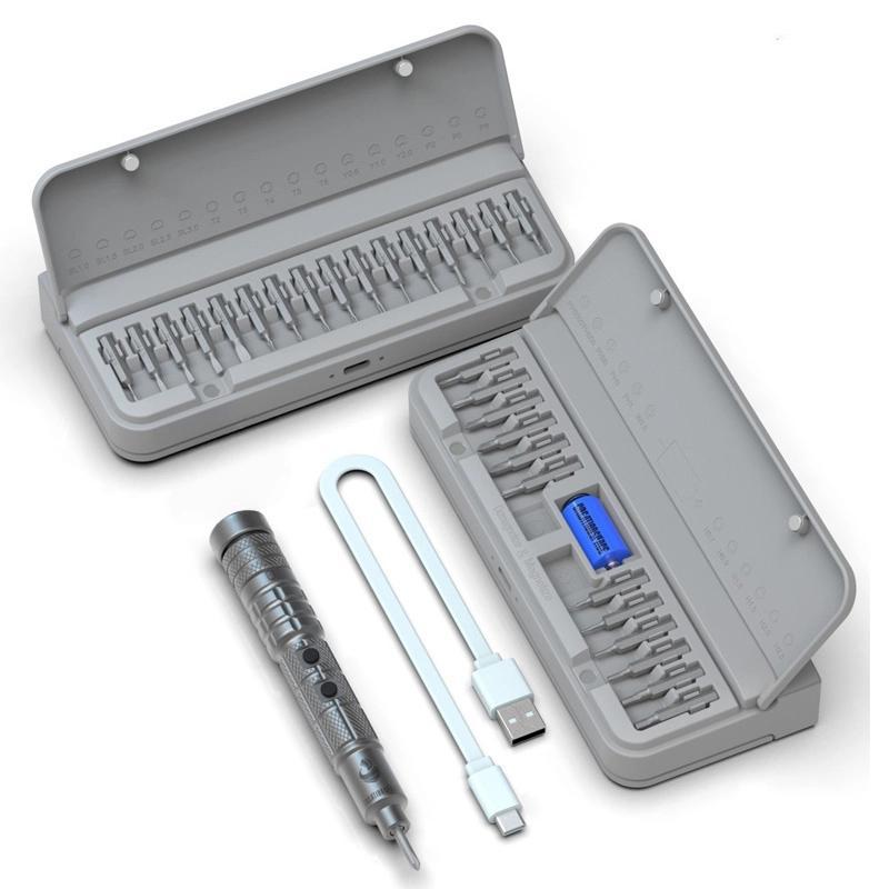 CS0602A 29pcs Rechargeable Electric Screwdriver Set