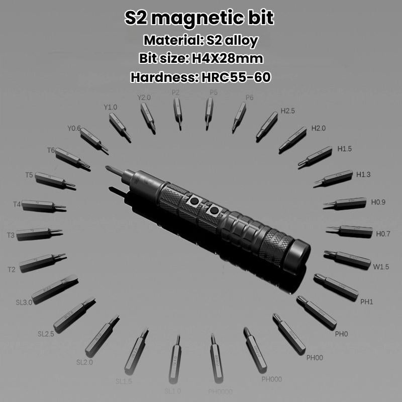 CS0602A 29pcs Rechargeable Electric Screwdriver Set