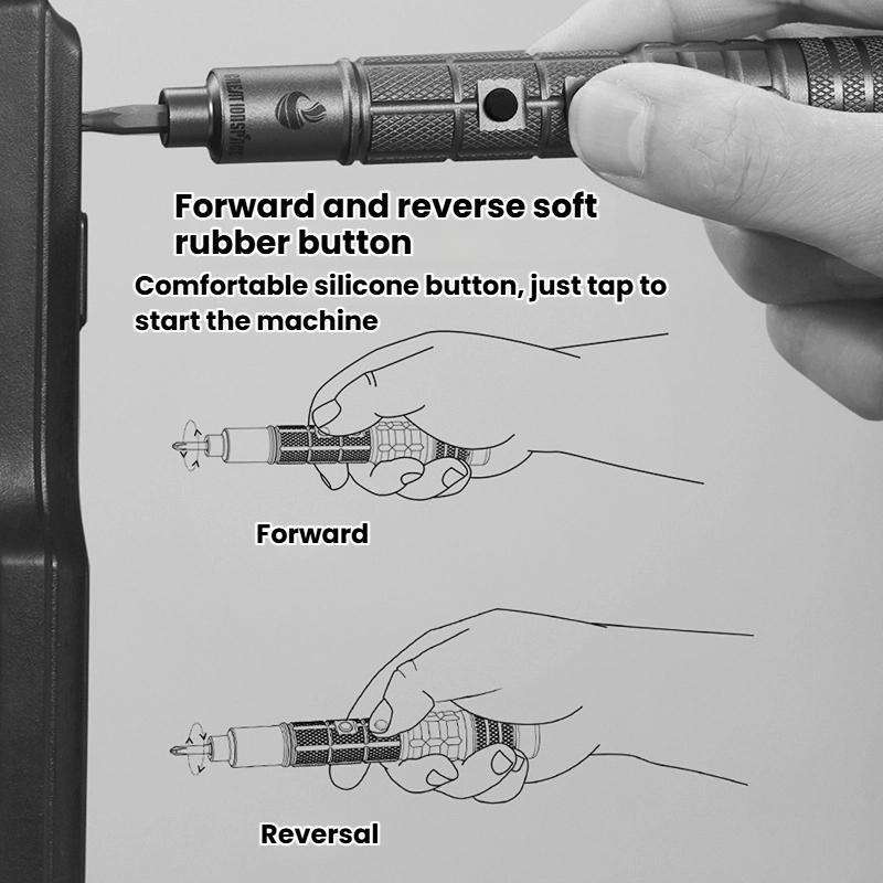 CS0603A 33pcs Small Mini Electric Screwdriver Set