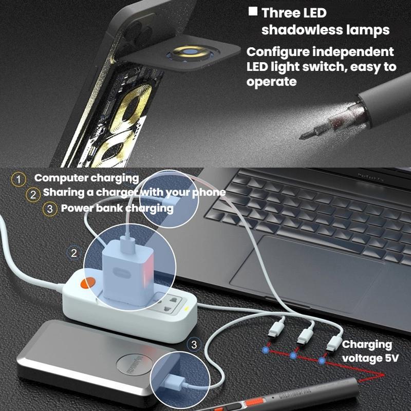 CS0700A High-Torque Mini Electric Screwdriver For Mobile Phone Repair