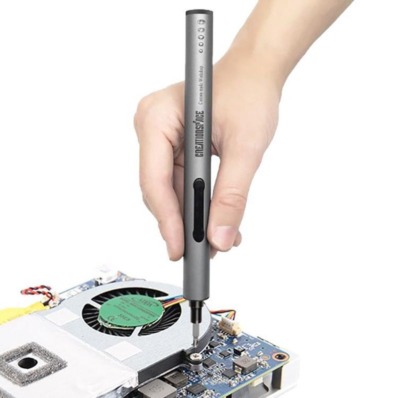 CS0200A 2pcs Pen-Shaped Electric Screwdriver Precision Screwdriver Set