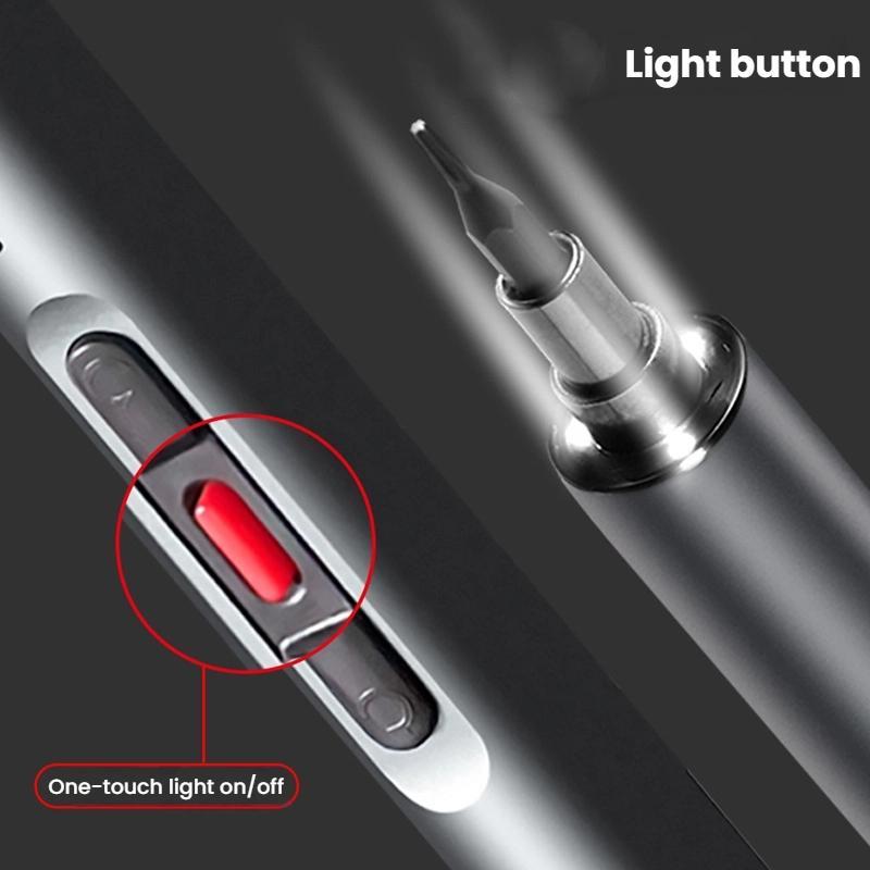 CS0312A 23pcs Precision Electric Screwdriver Set Eyeglass Screw Installation Removal Set