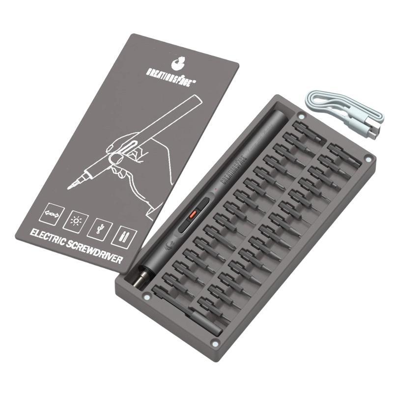 CS0303A 53pcs Mini Electric Screwdriver Set