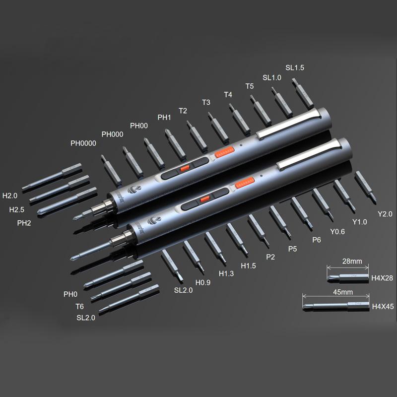CS0801A 29pcs High-Torque Electric Screwdriver Set For Mobile Phone Repair